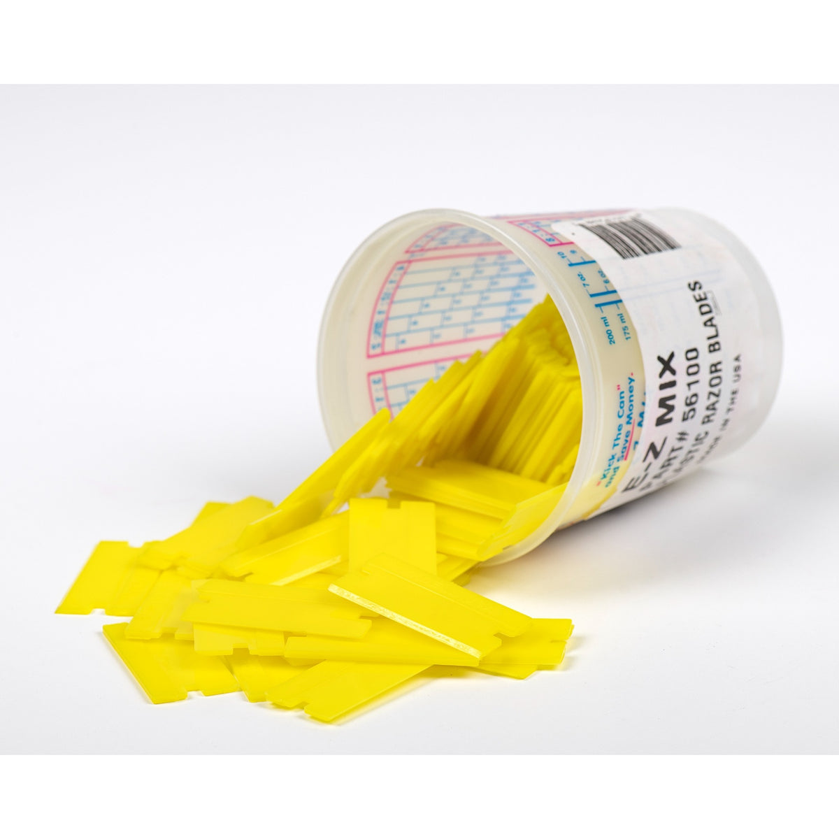 Plastic Razor Blades, Pack/100