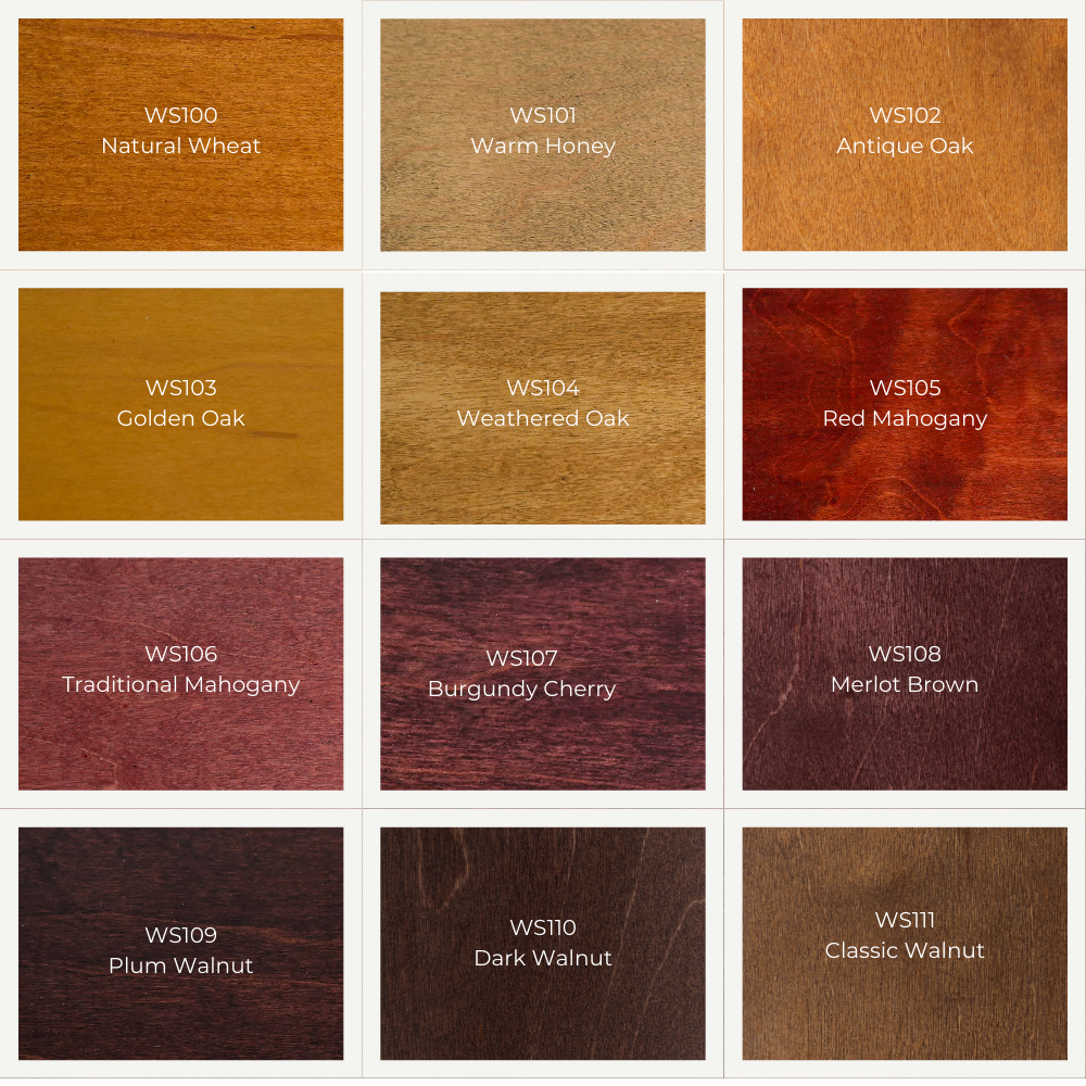 Easy Choice Assortments, Wood Tones
