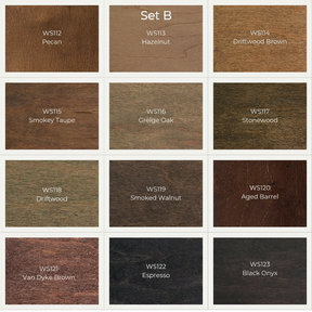Easy Choice Assortments, Wood Tones