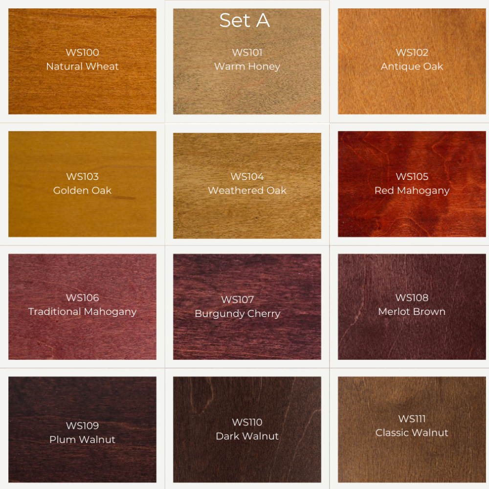 Easy Choice Assortments, Wood Tones