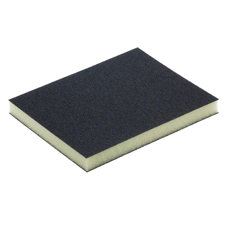 Double Sided Abrasive Sponge - 3.75 X 4.75 X .5 Box/100 - 150 Grit, Silicone Carbide